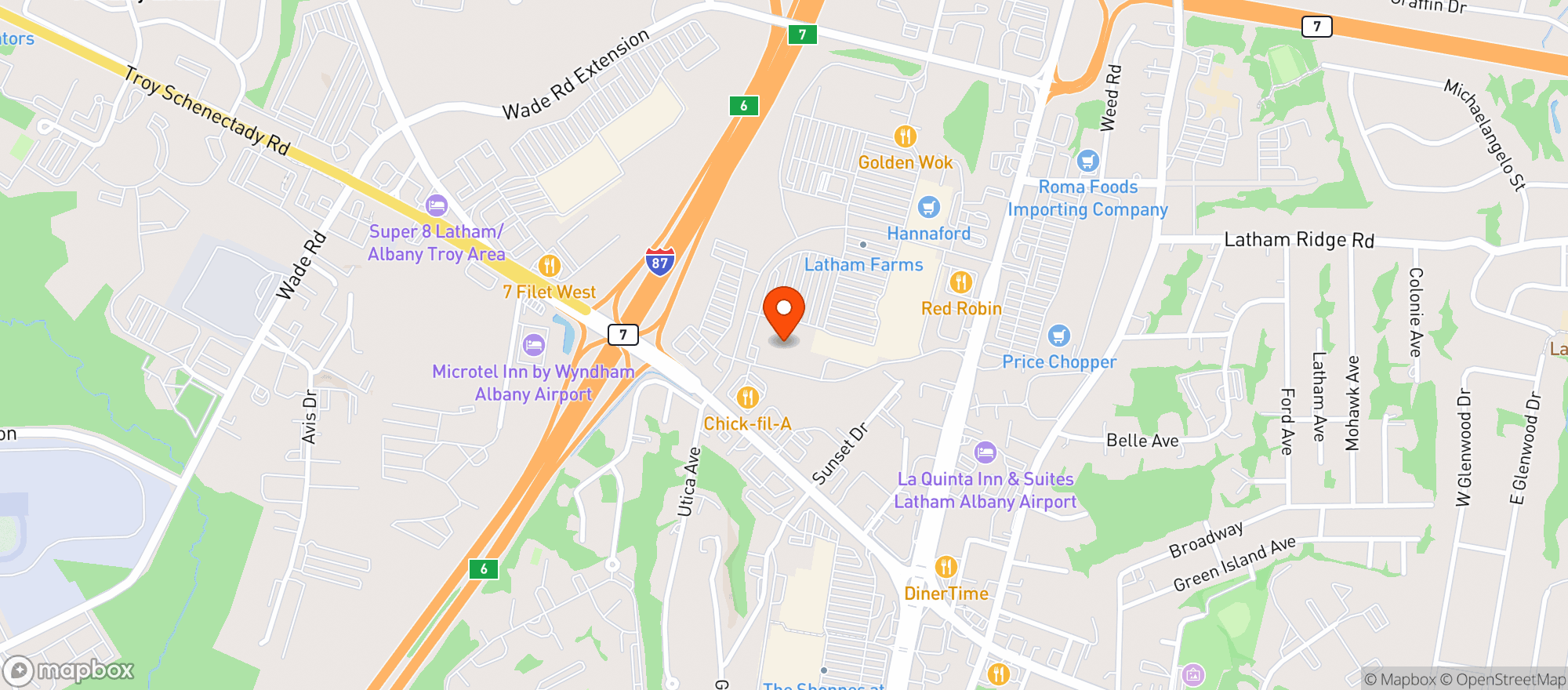Map showing All Star Wines and Spirits