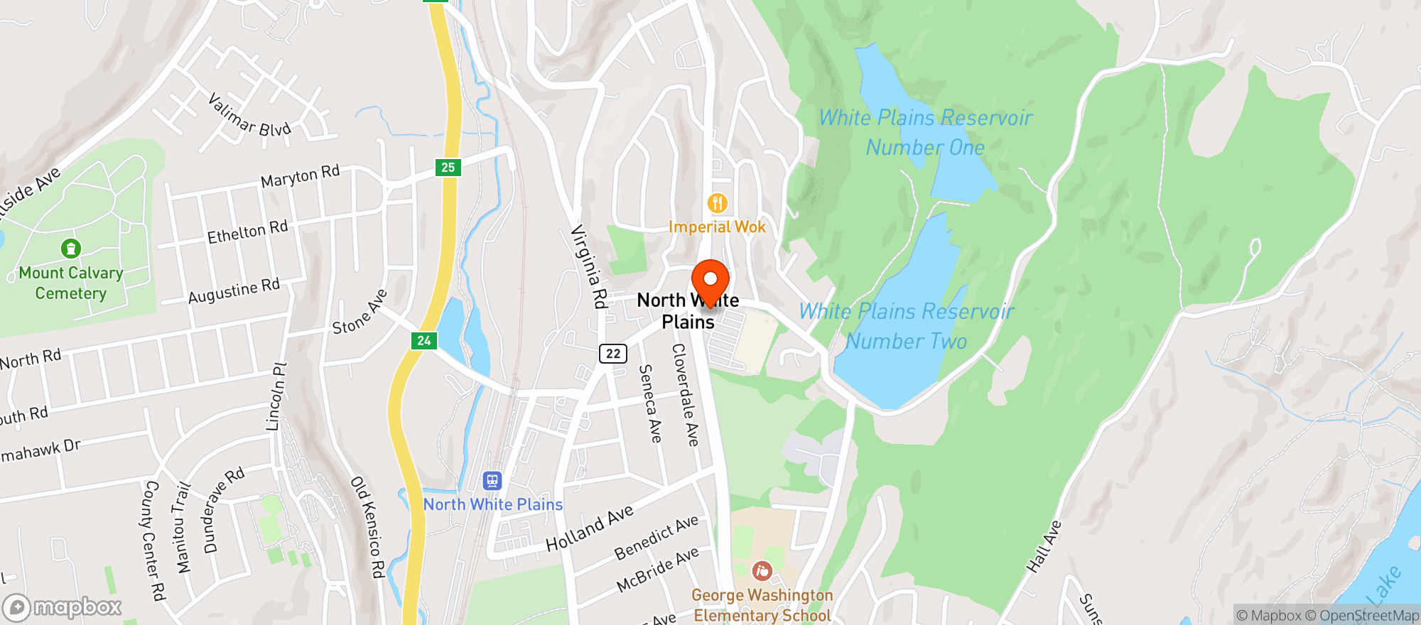 Map showing Stop & Shop