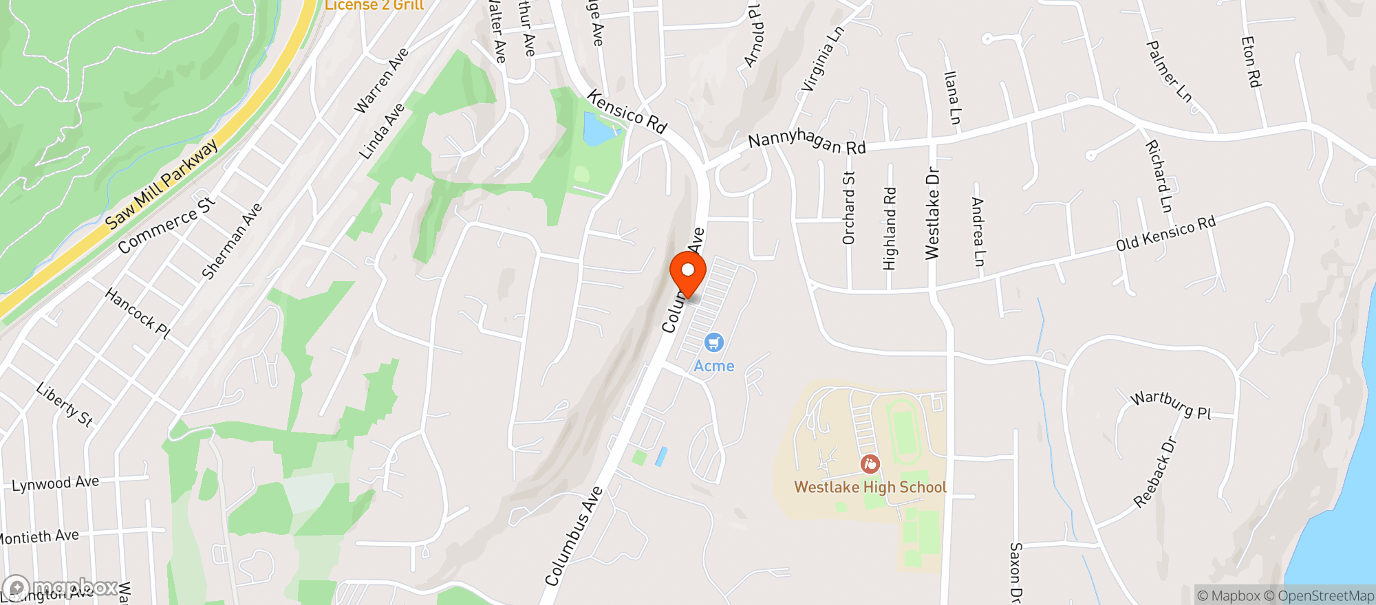 Map showing Cvs Pharmacy #2047