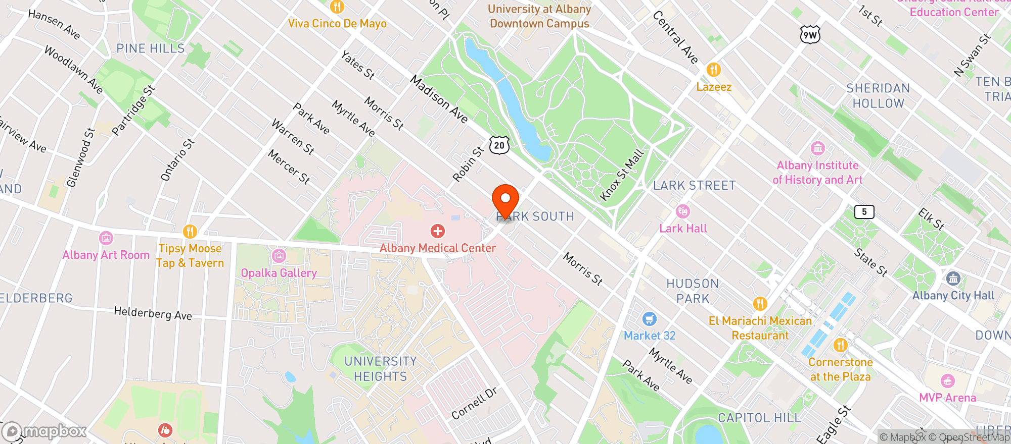 Map showing Cvs Pharmacy