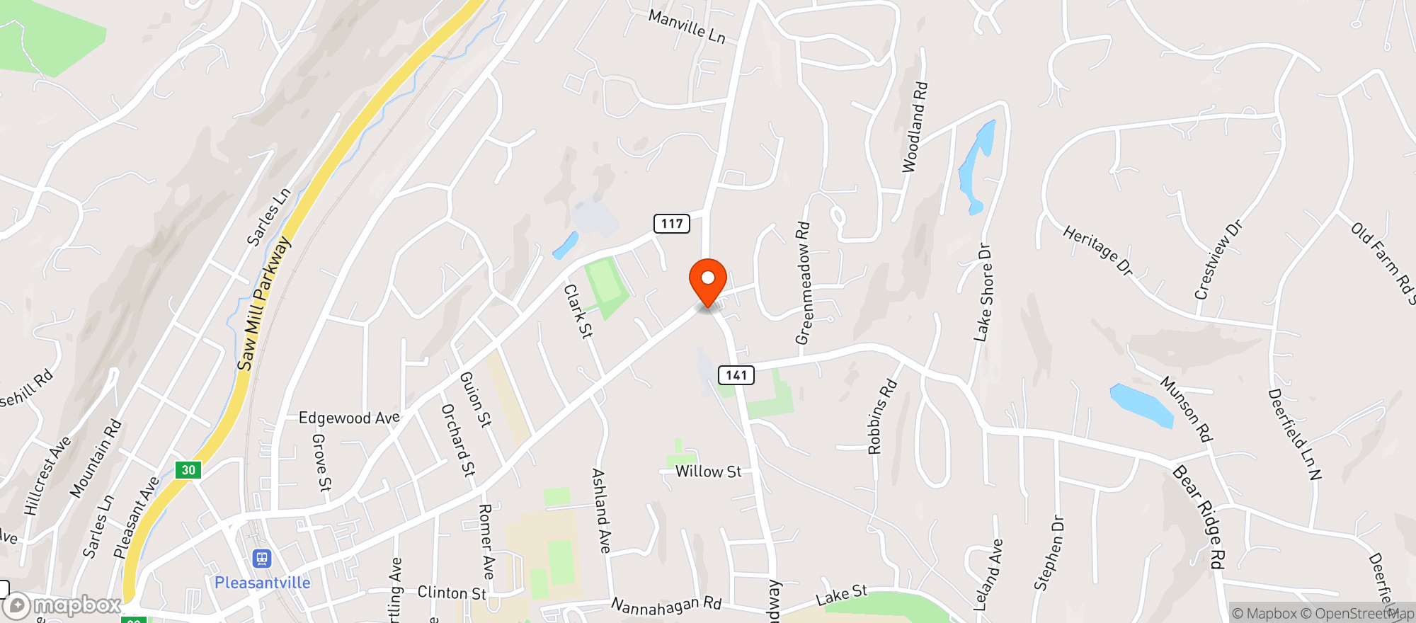 Map showing Don Juan Mexican Restaurant