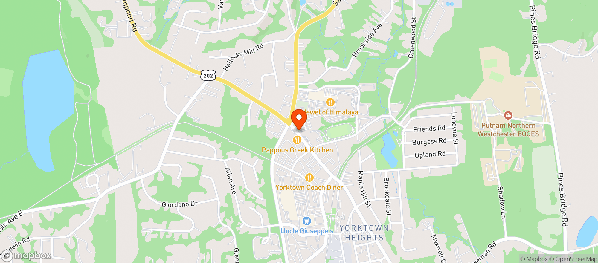 Map showing Cvs Pharmacy