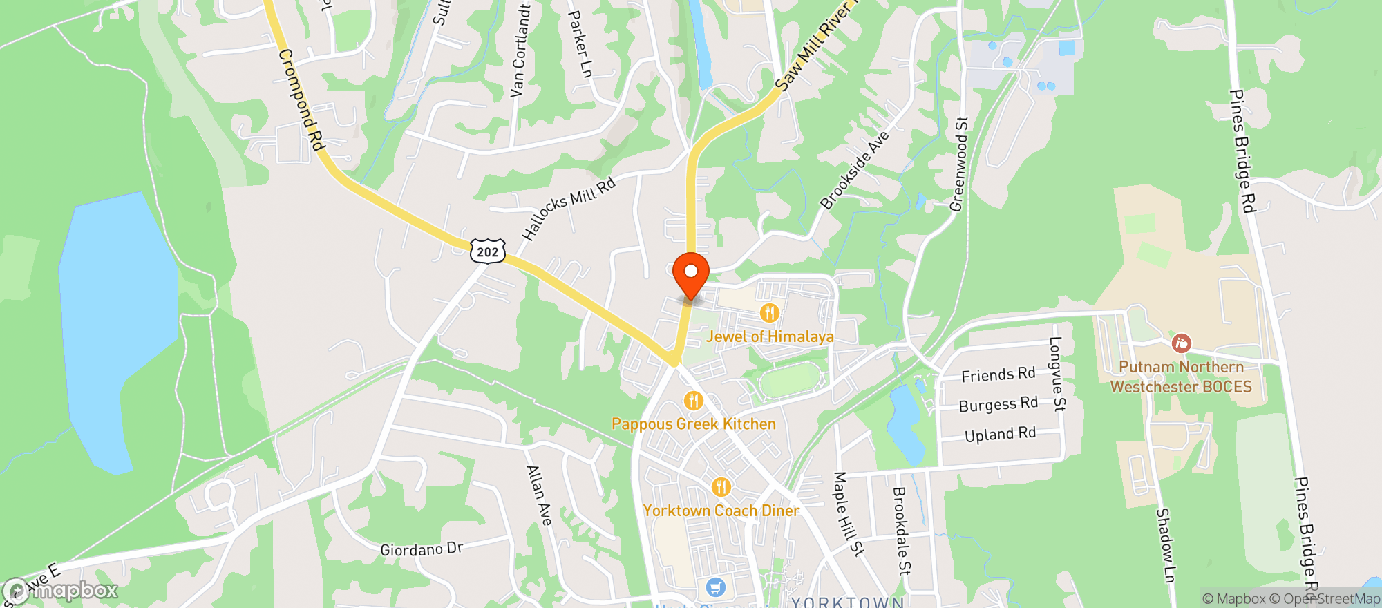 Map showing Acme Market