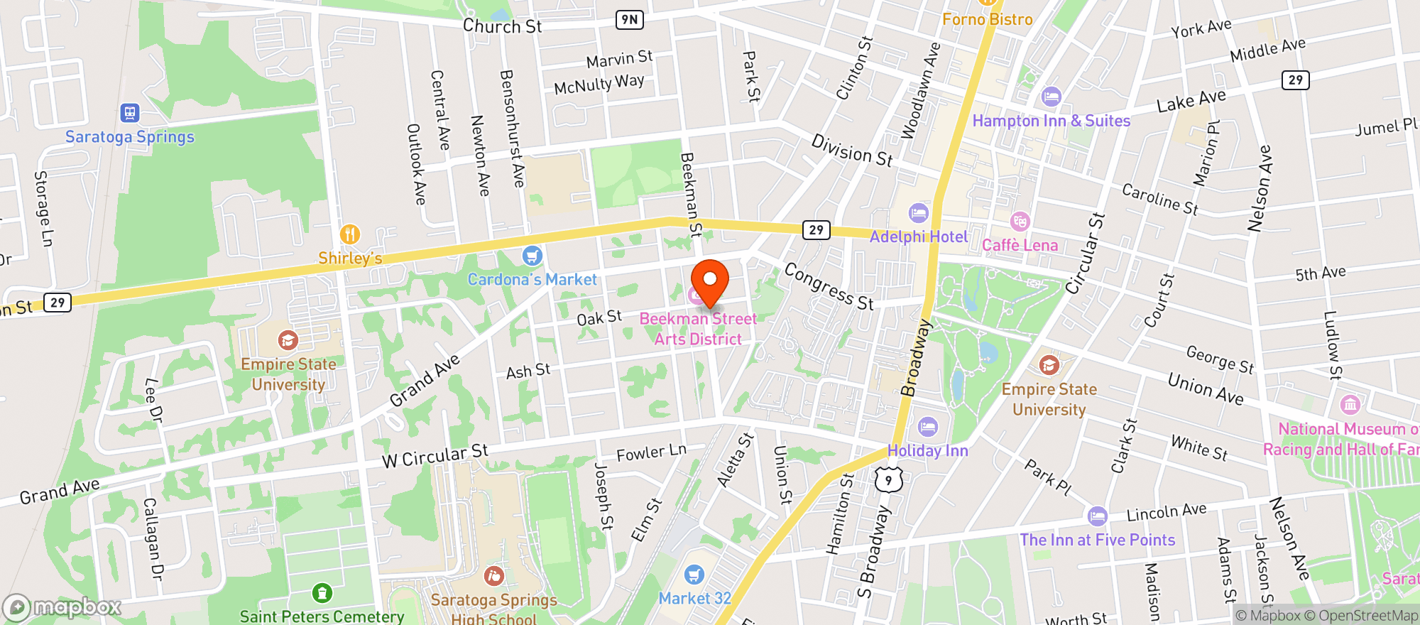 Map showing Taverna Novo