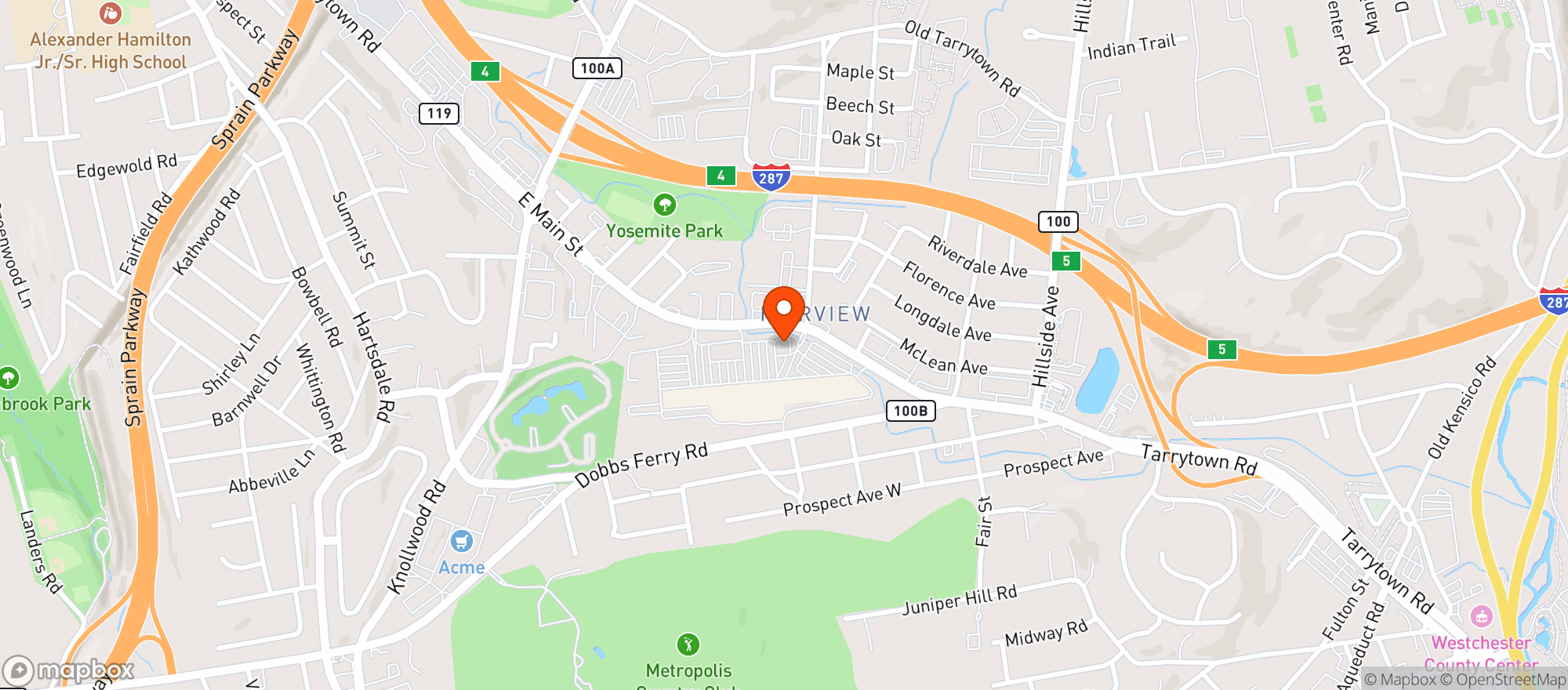 Map showing Gnc