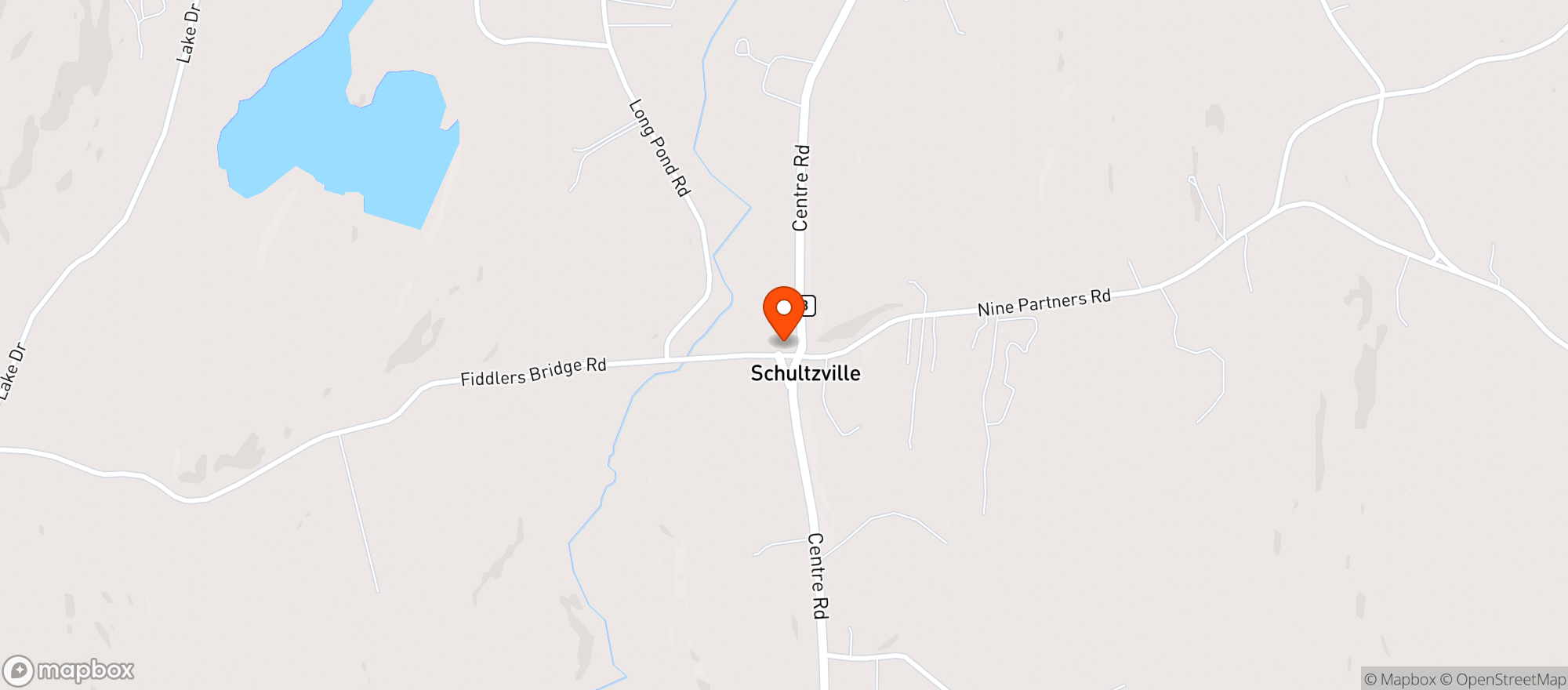 Map showing The Golden Russet Cafe and Grocery