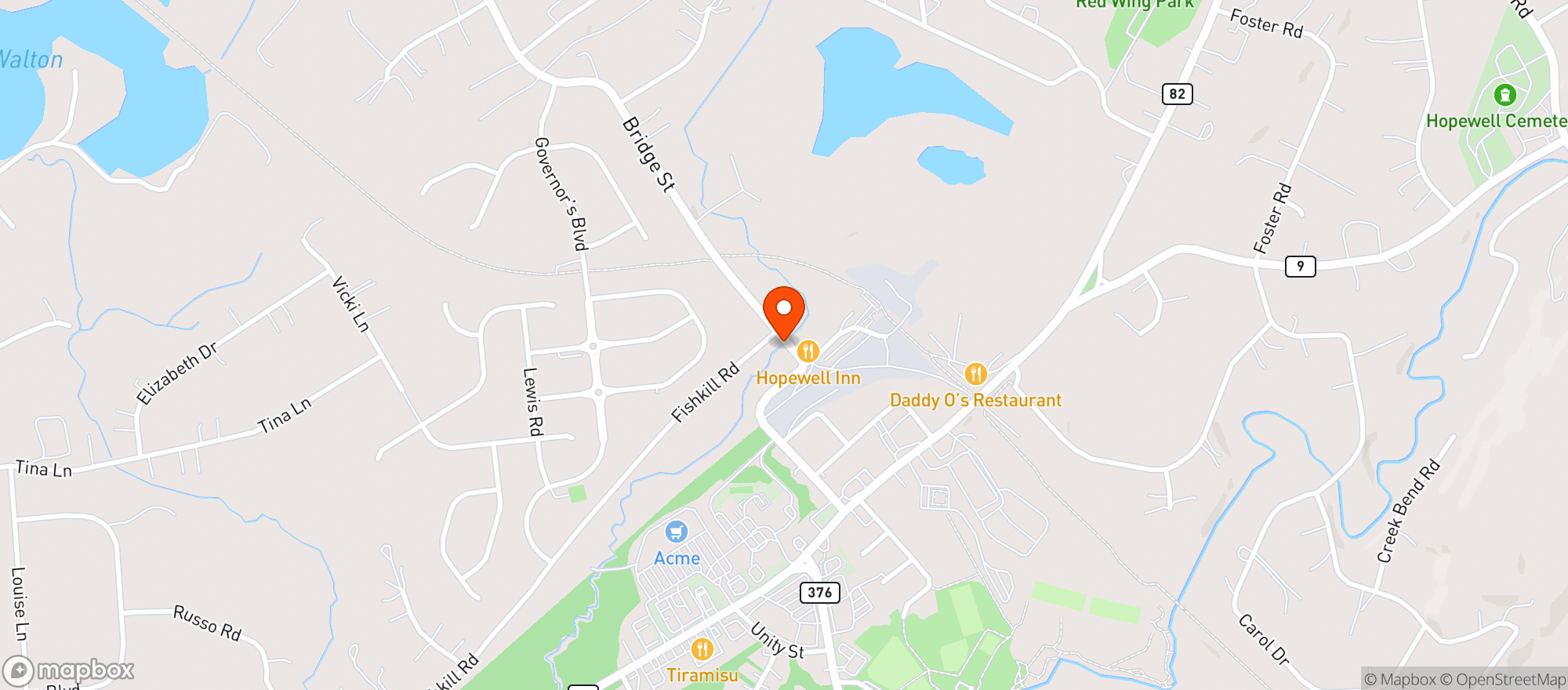 Map showing Gnc