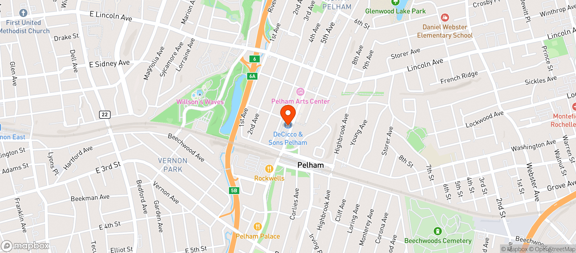 Map showing Decicco And Sons