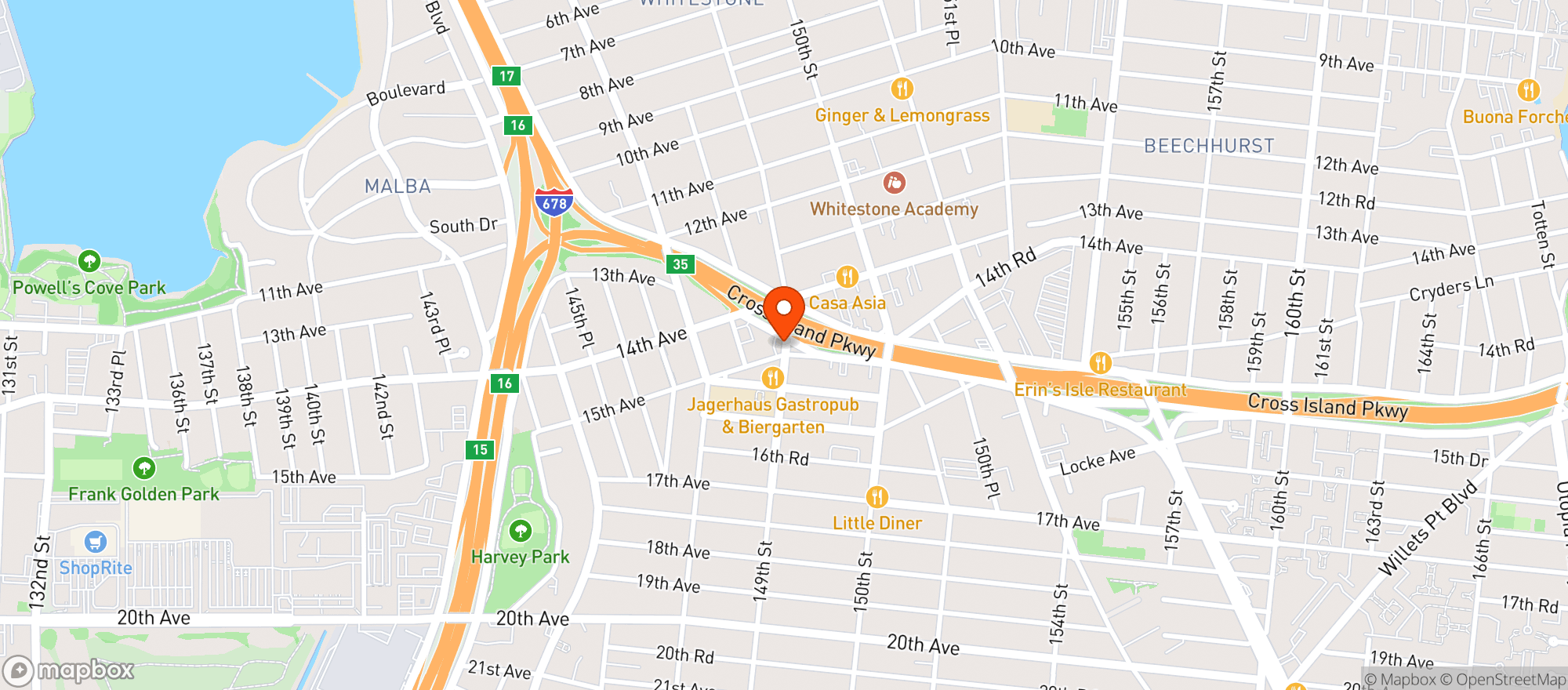 Map showing GUNSMOKE TOO INC