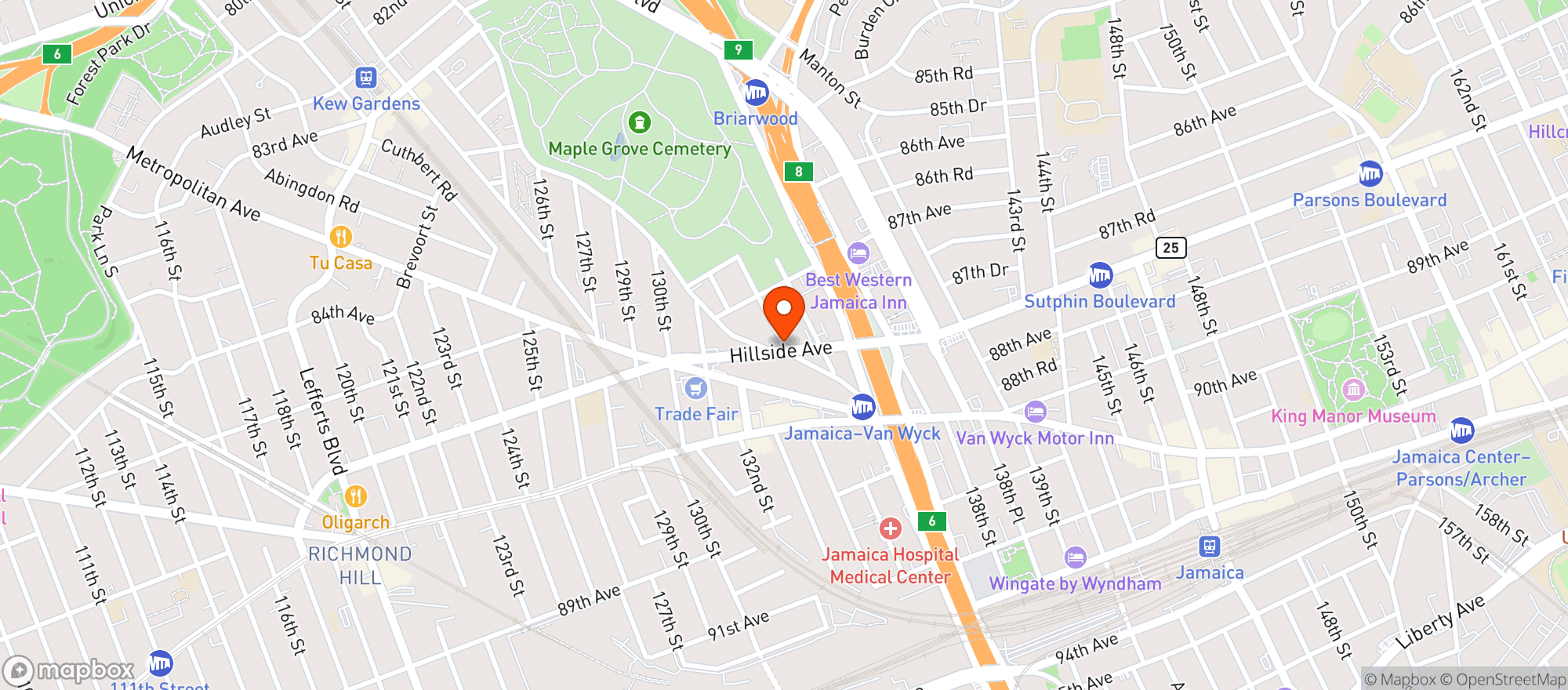 Map showing Butler Beer