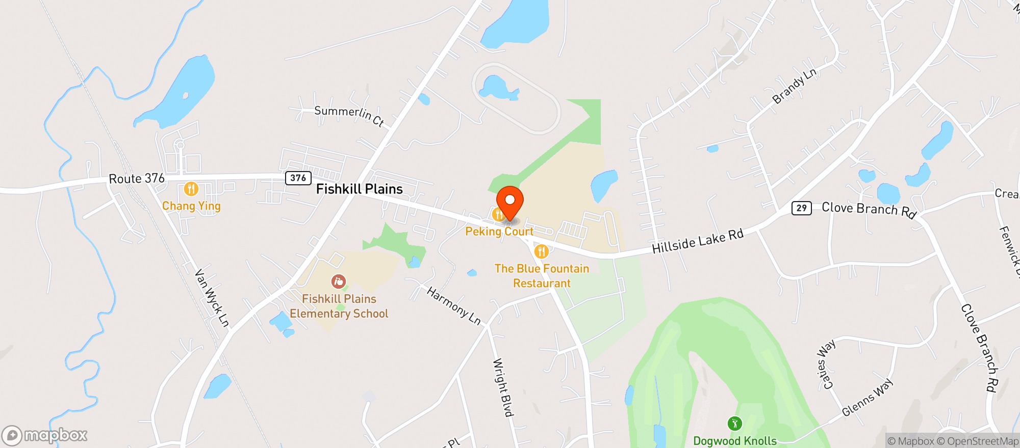 Map showing Hopewell Discount Market