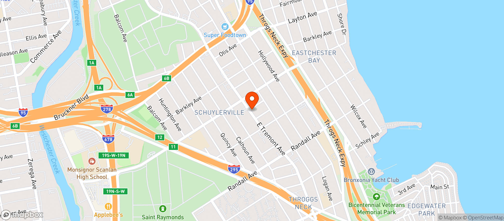 Map showing Hk Kitchen & Draft House