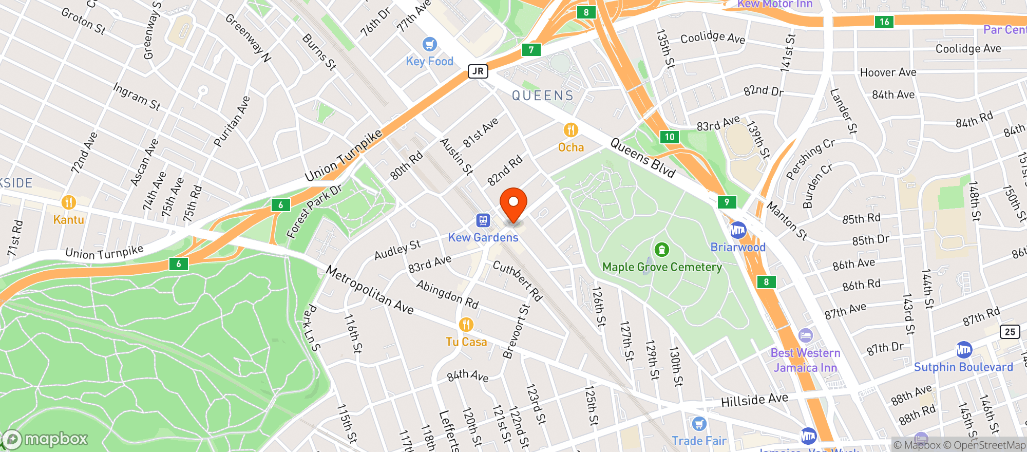 Map showing Fiesta Market
