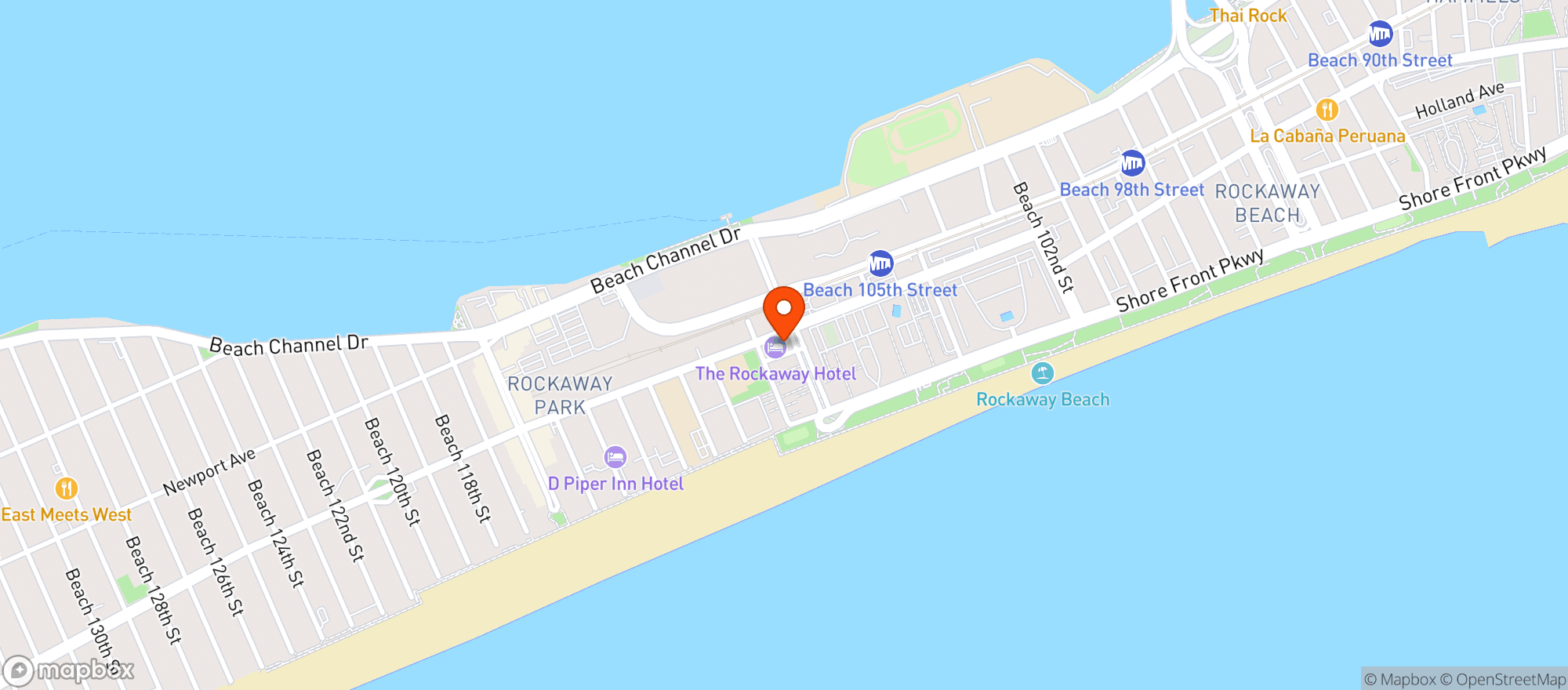 Map showing The Supply Shop