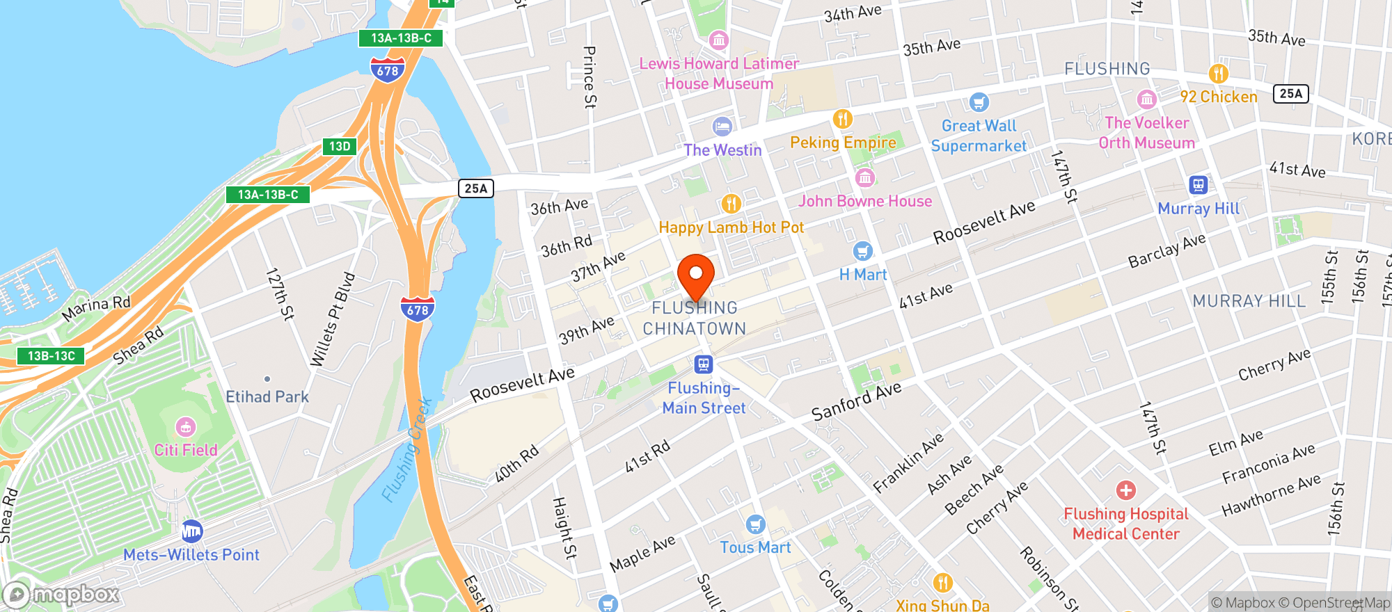 Map showing Gnc