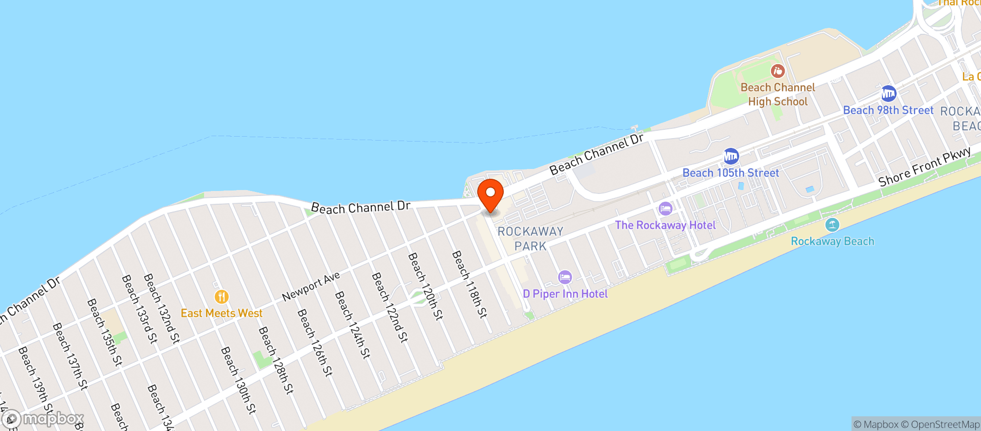 Map showing The Wharf