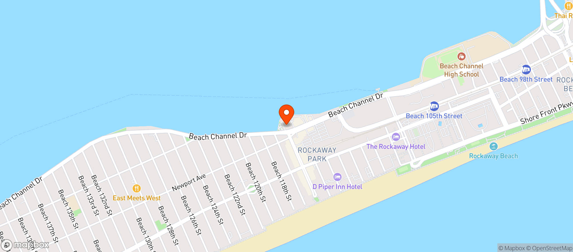 Map showing Duane Reade