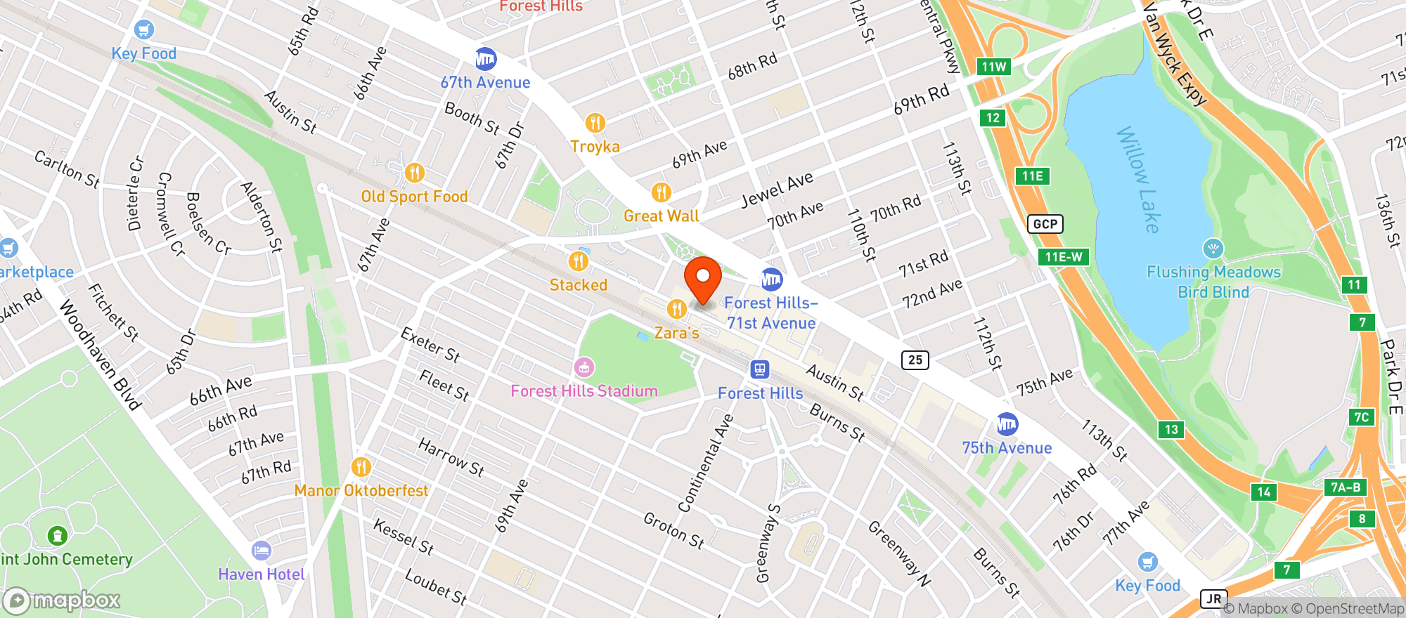 Map showing El Coyote