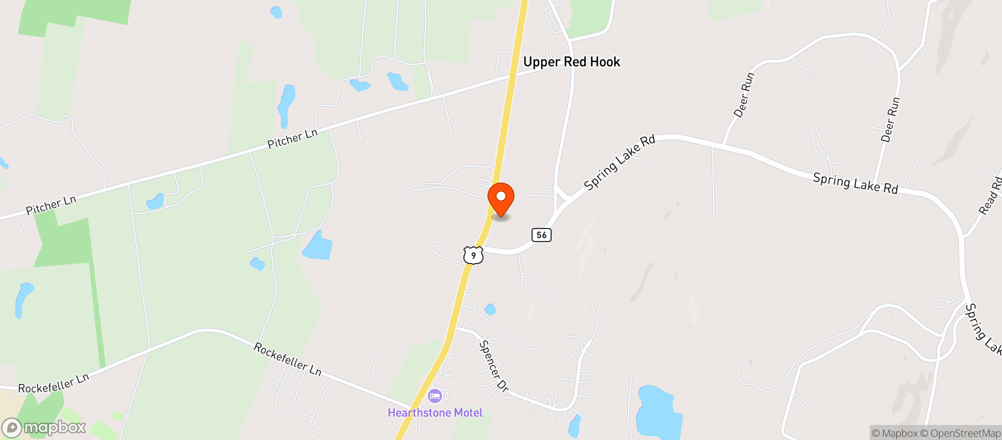 Map showing Beverage Way - D&s Beer