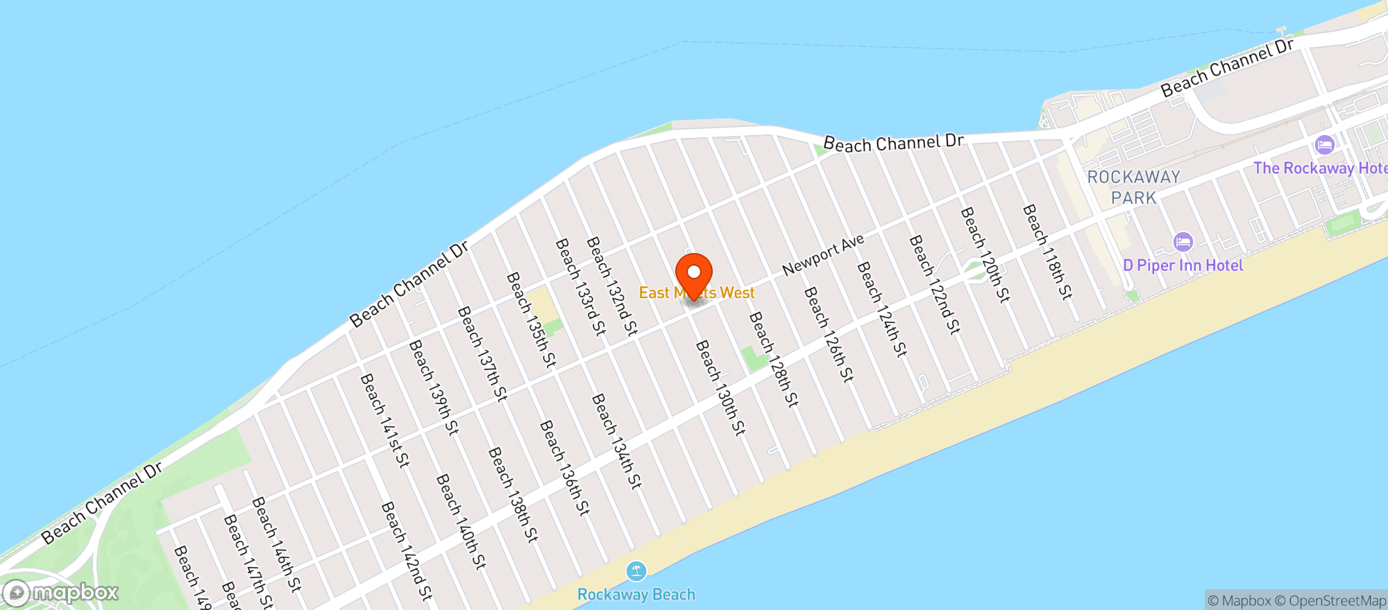 Map showing Harbor Light Pub