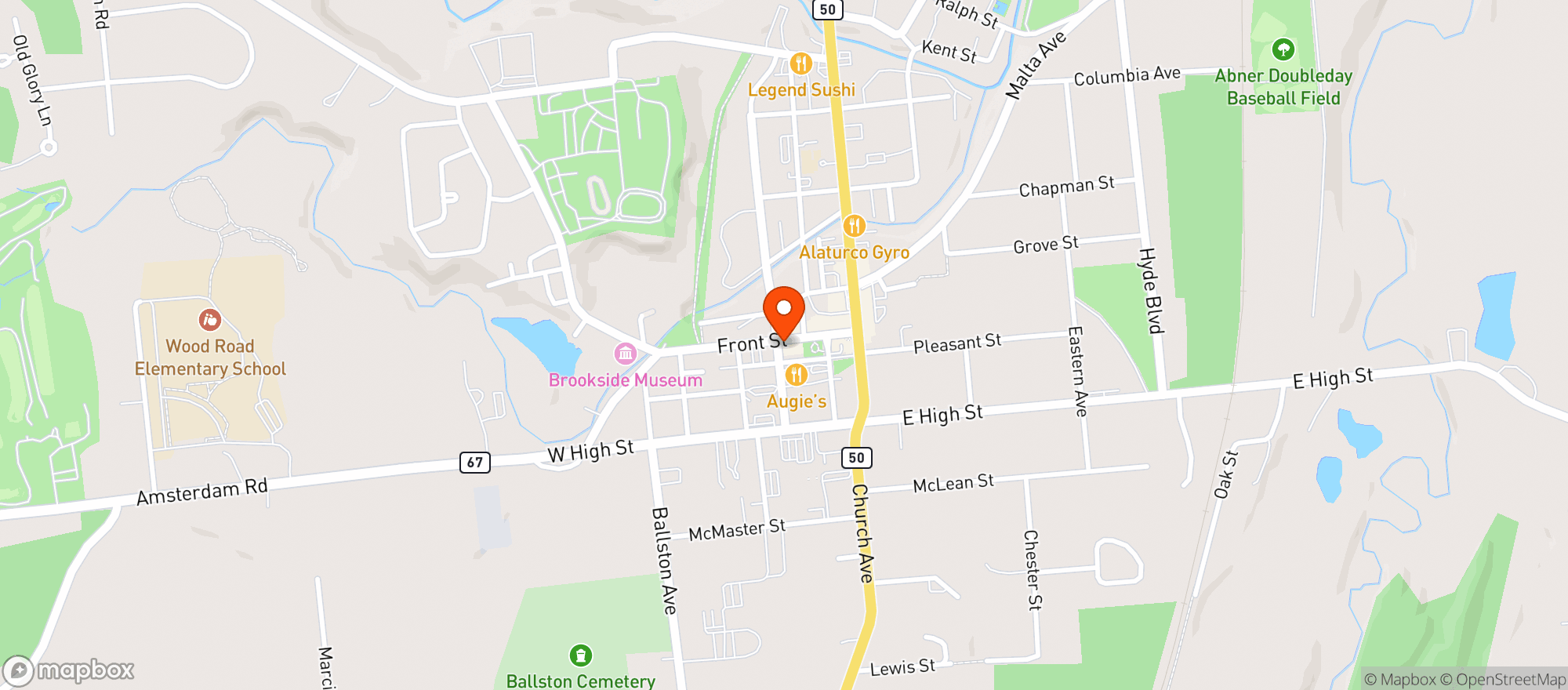 Map showing Sage Wine & Spirits