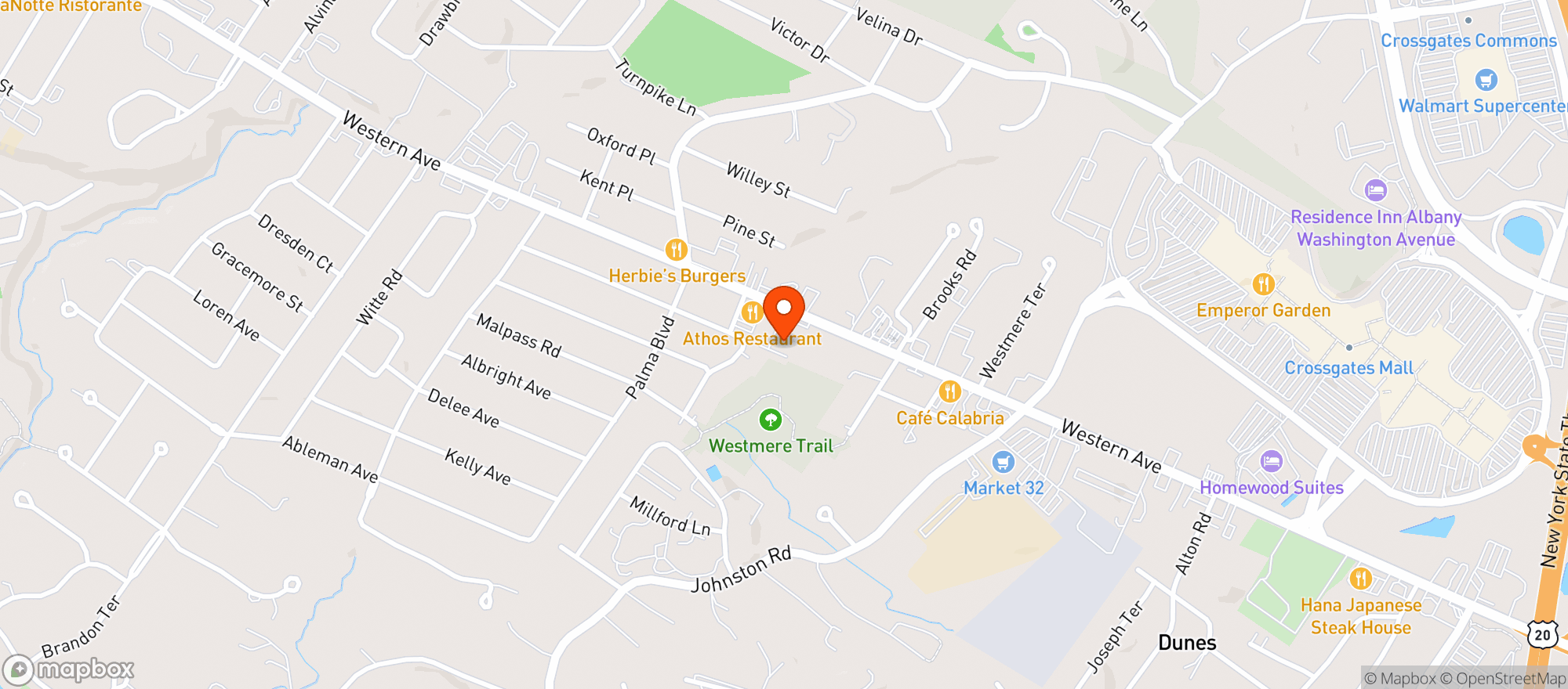 Map showing Sushi Tei