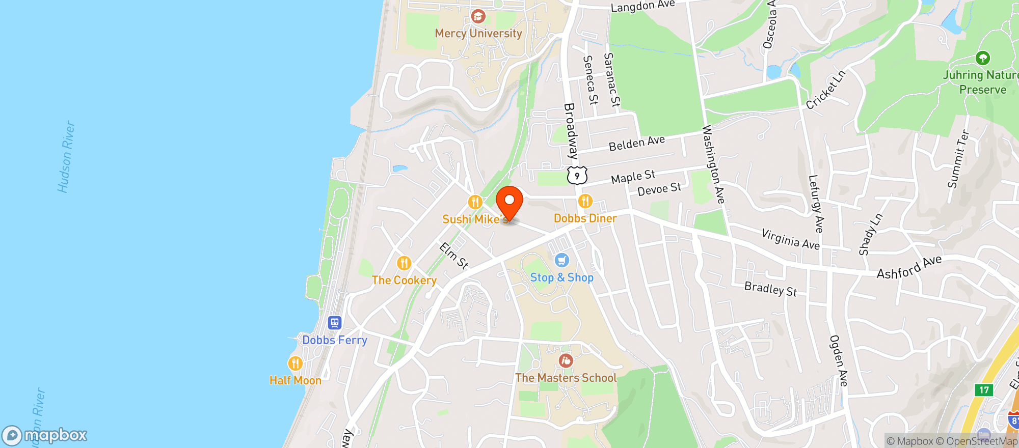 Map showing Dryspace Beverage