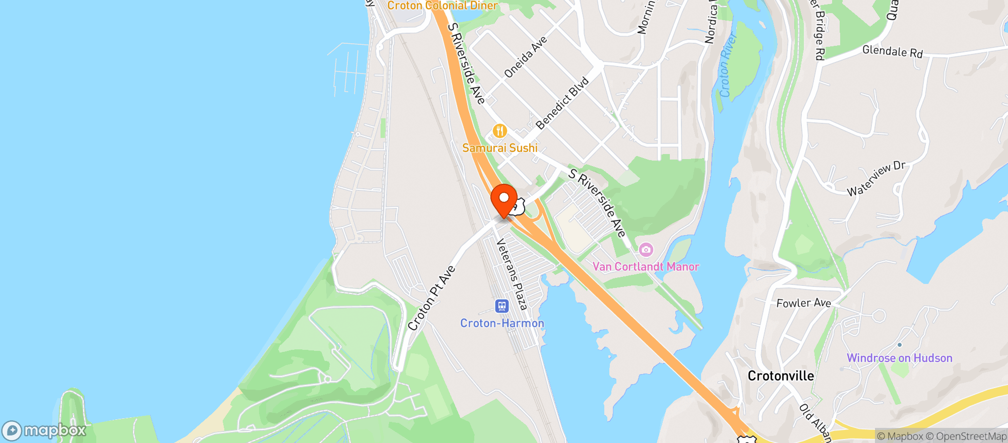 Map showing Green Growler