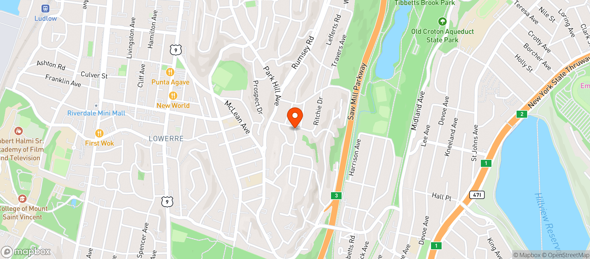Map showing Wholefoods