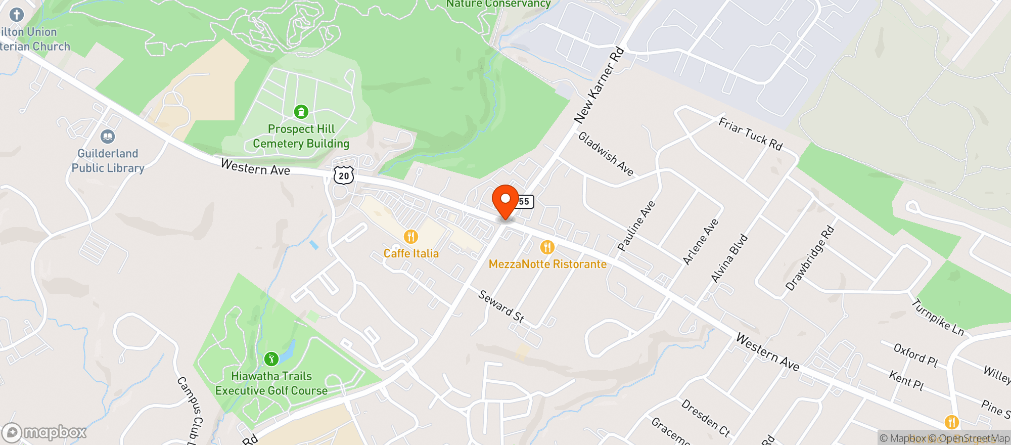Map showing Market 32