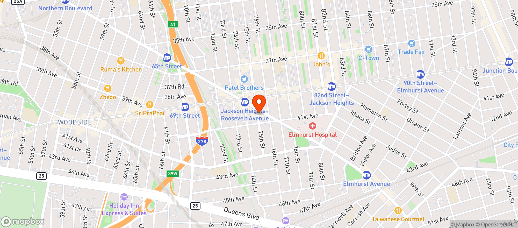 Map showing Duo Gastropub