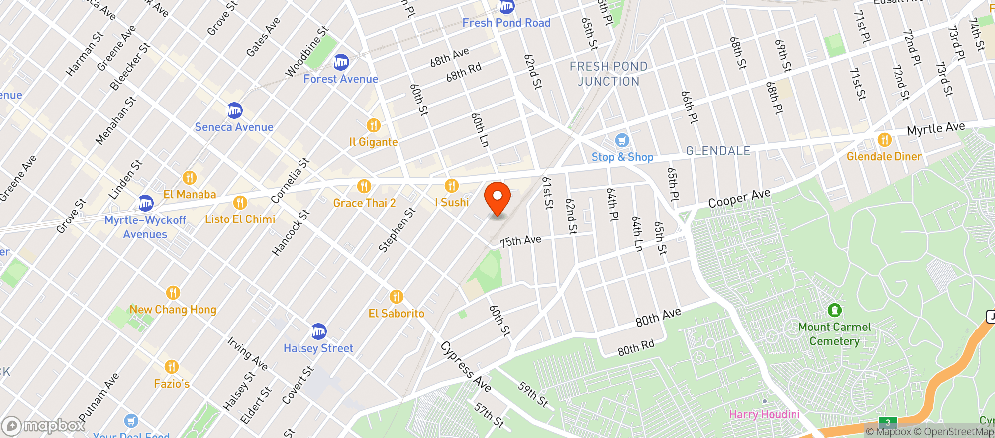 Map showing Proof No More