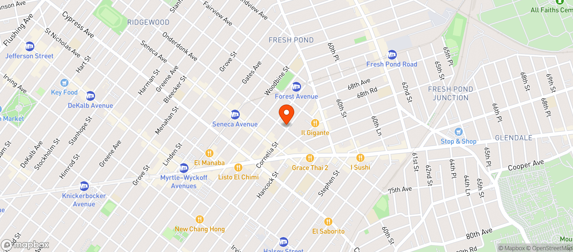 Map showing Ask Alita
