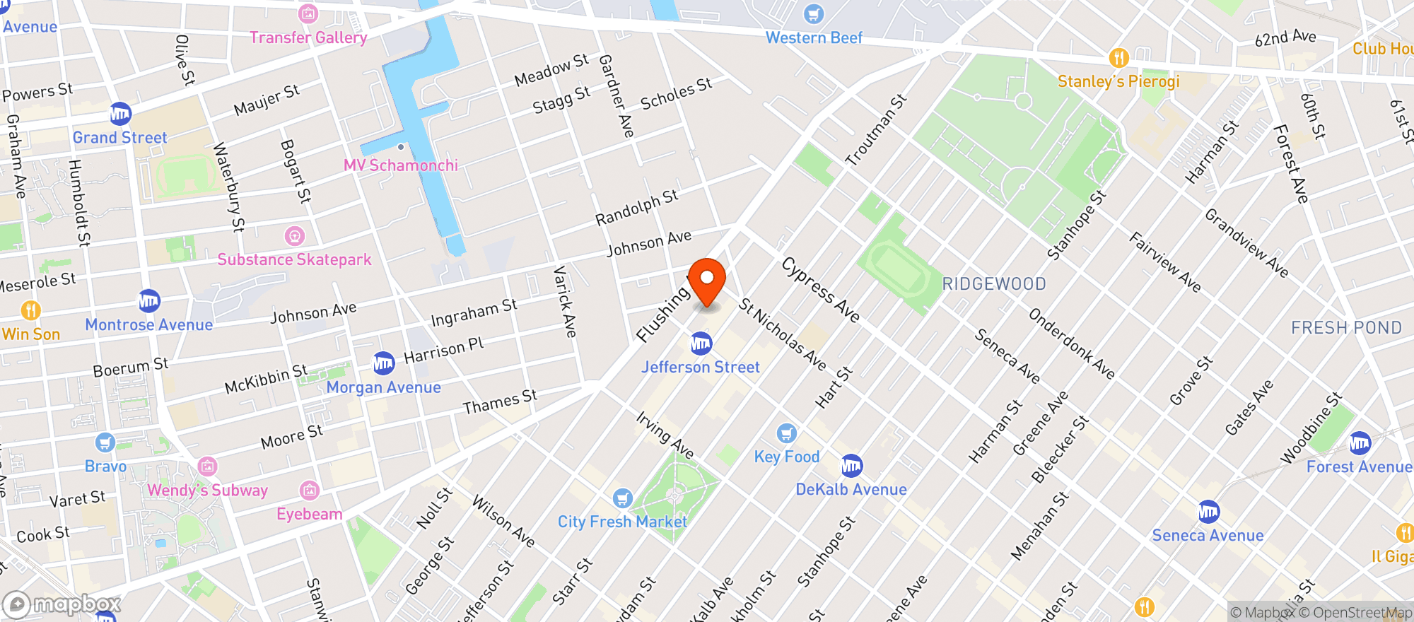 Map showing Nowon