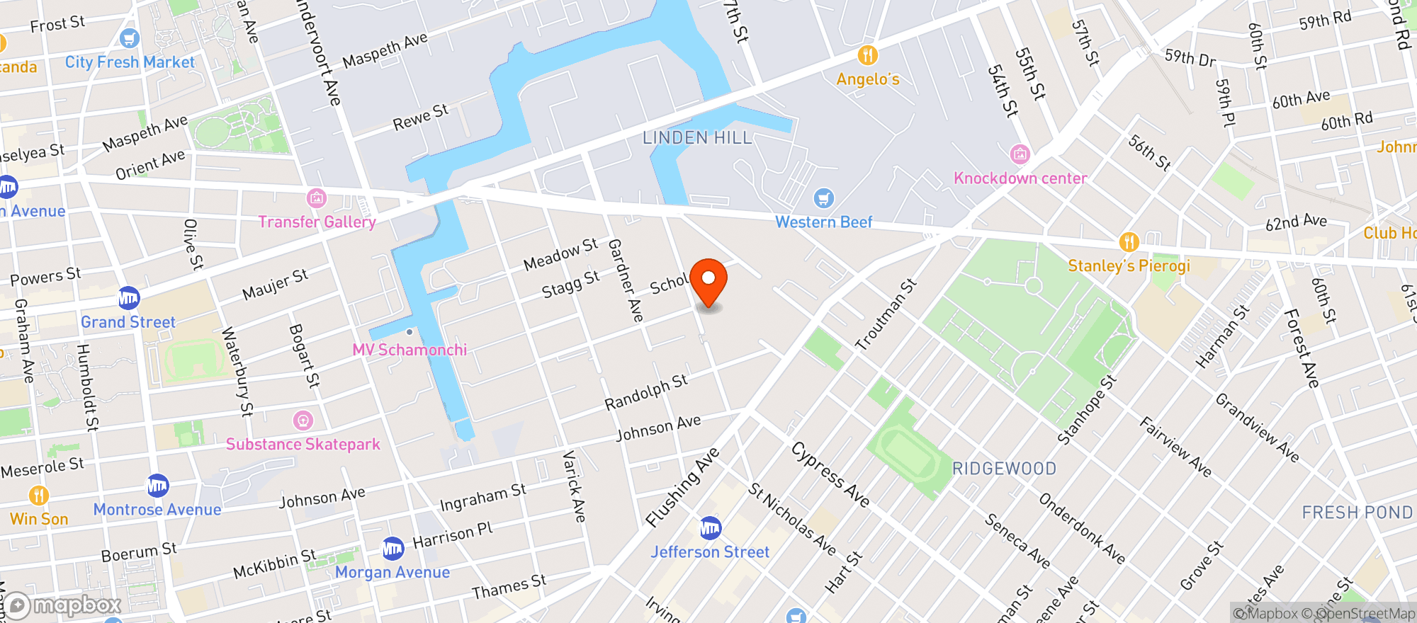 Map showing Sangs