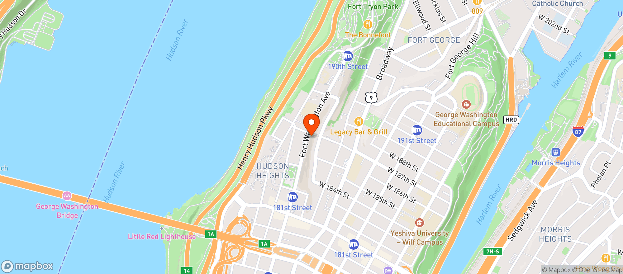 Map showing Associated Supermarket