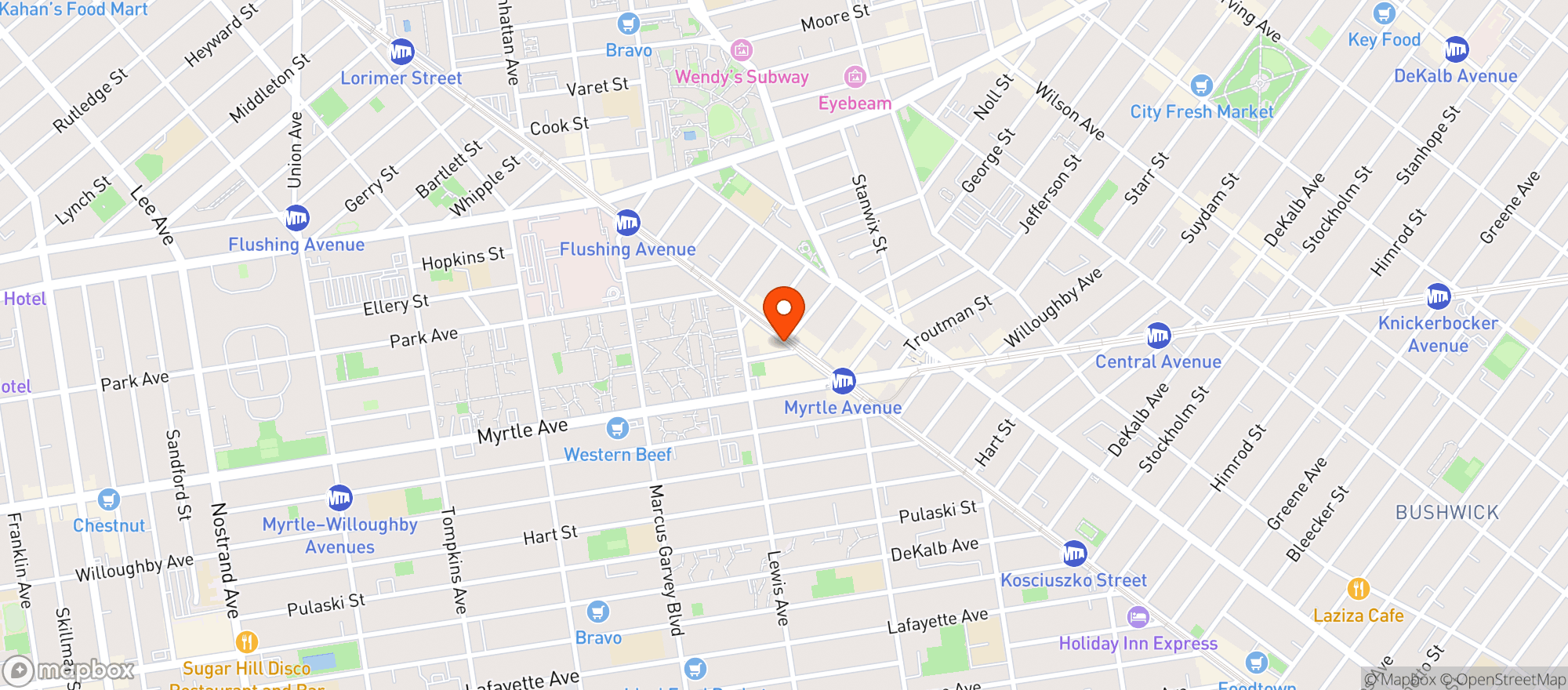Map showing Aqua