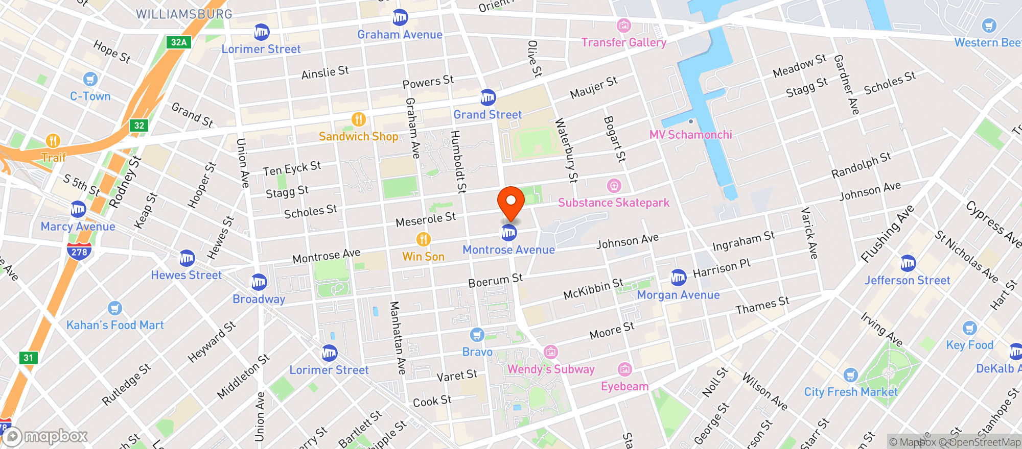 Map showing Ufo Mini Mart