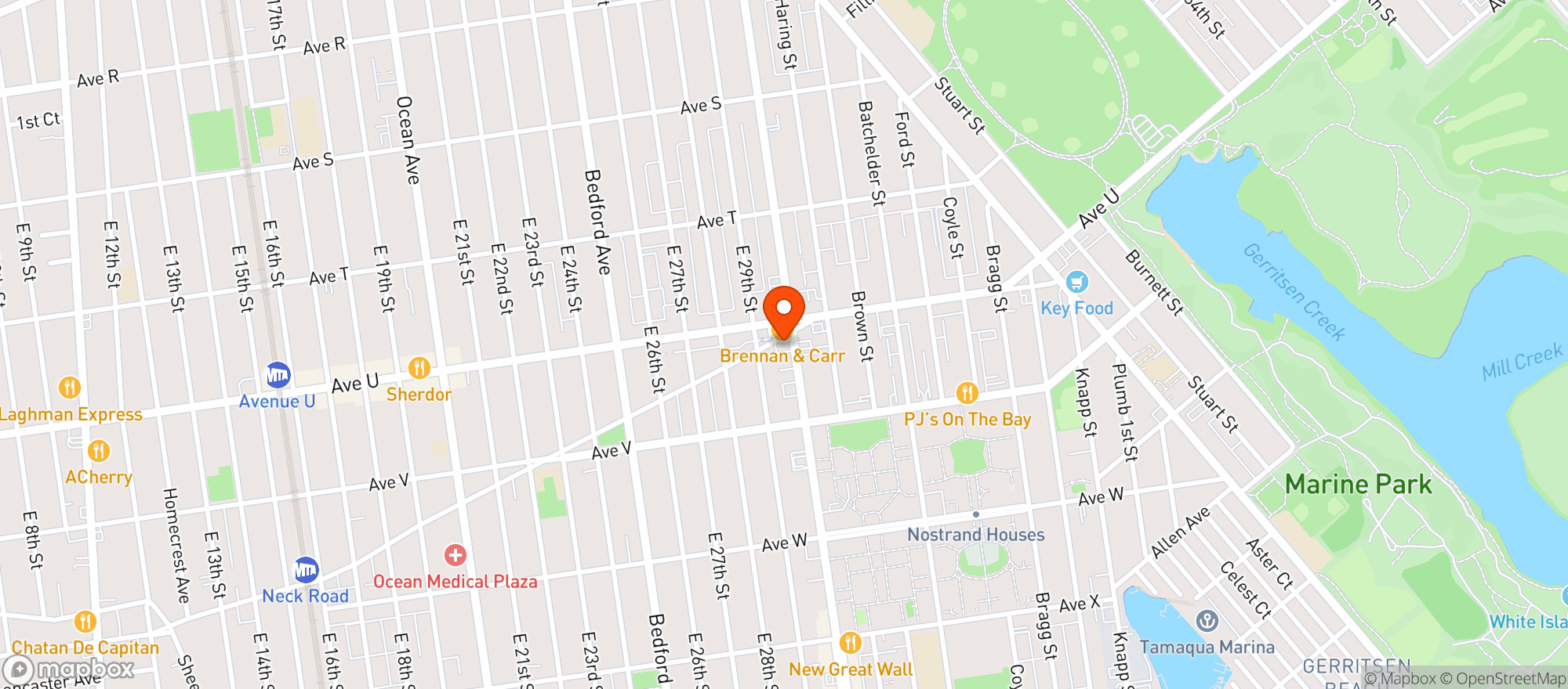 Map showing Greene Street Weed Dispensary & Delivery