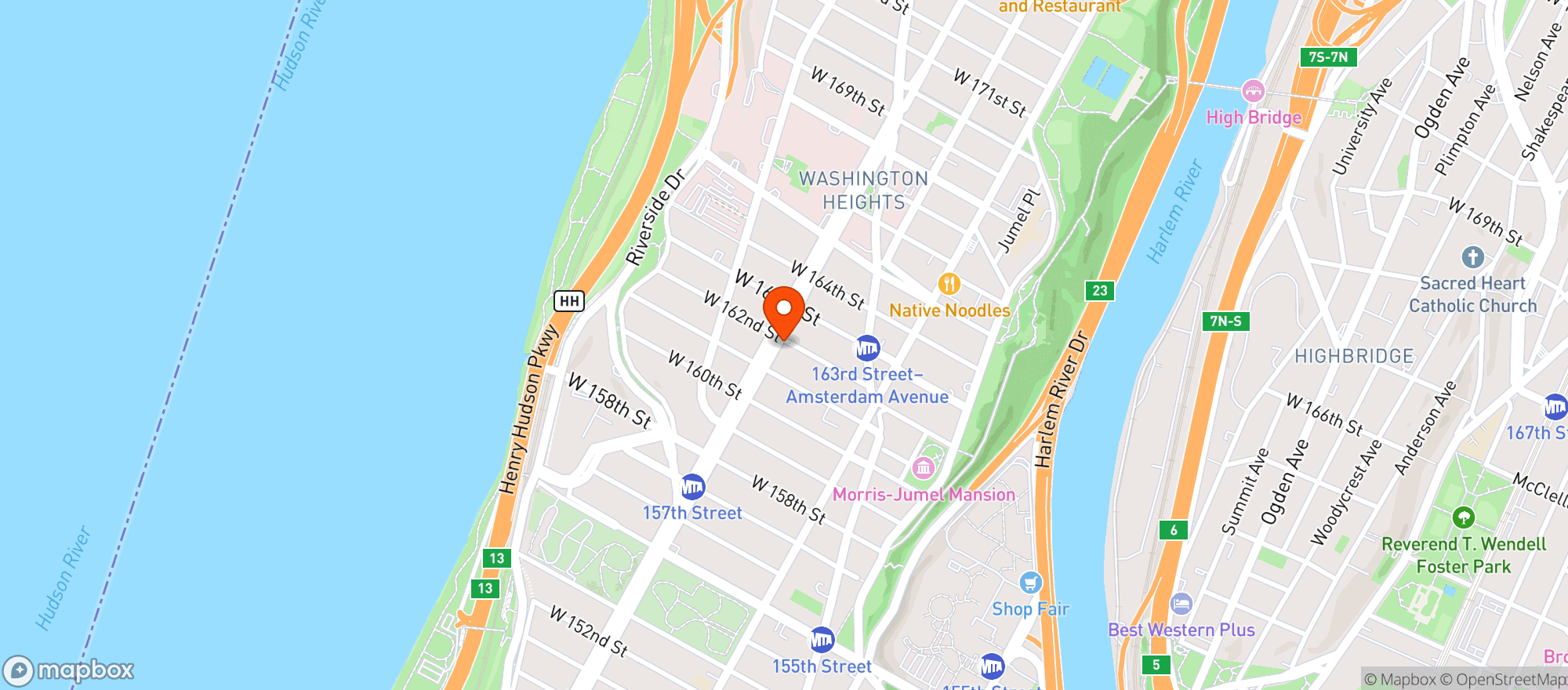 Map showing D Wendy Deli Grocery
