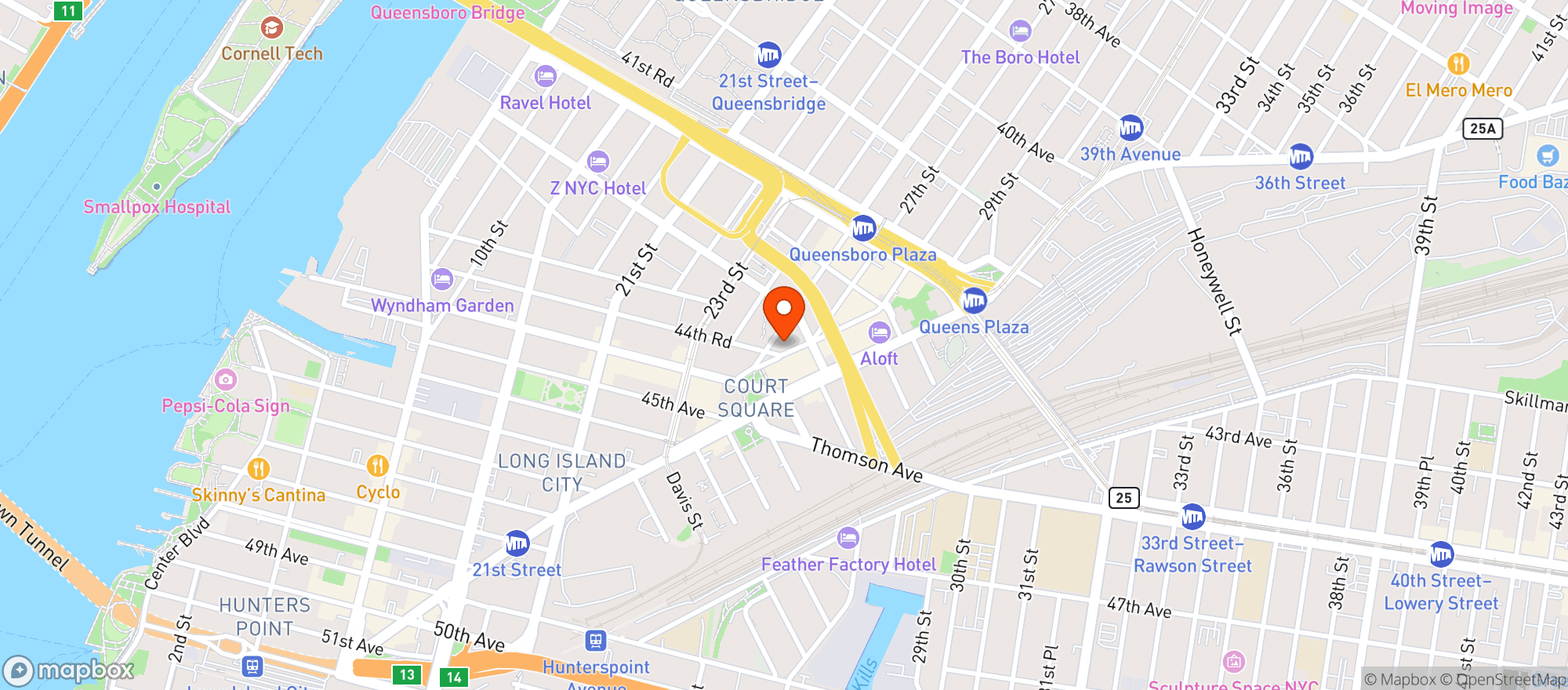 Map showing Westville