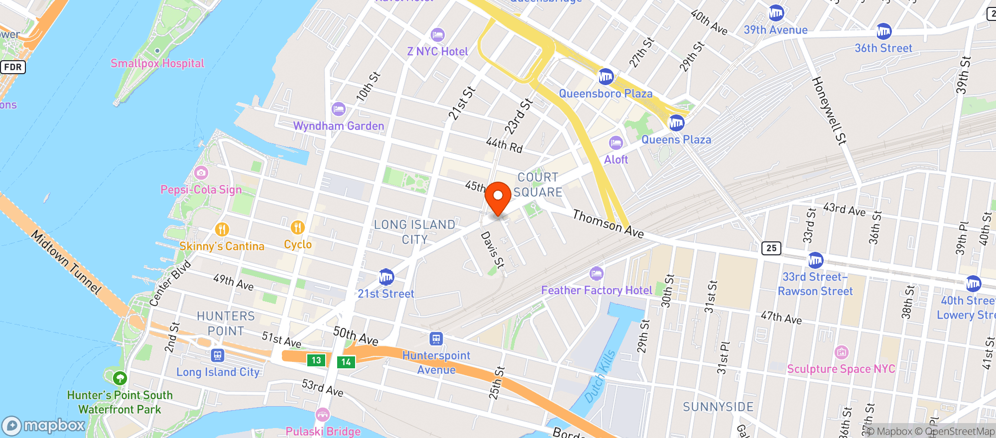 Map showing Gnc
