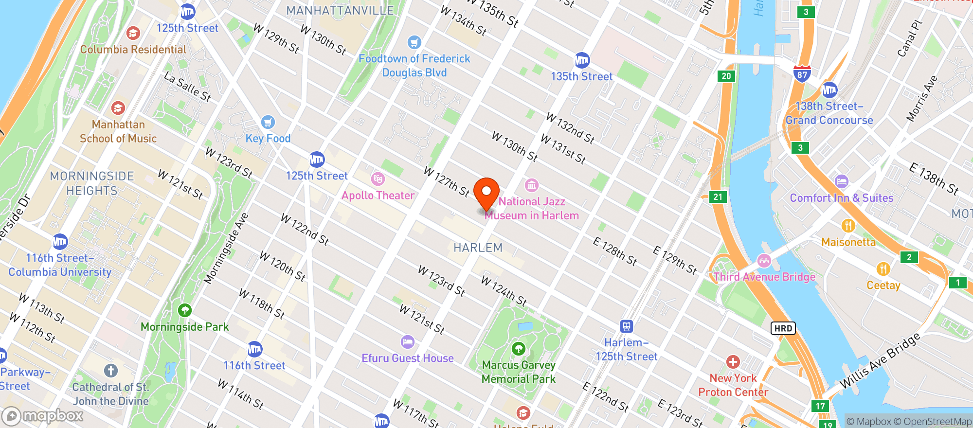 Map showing Cantina Taqueria & Tequila Bar