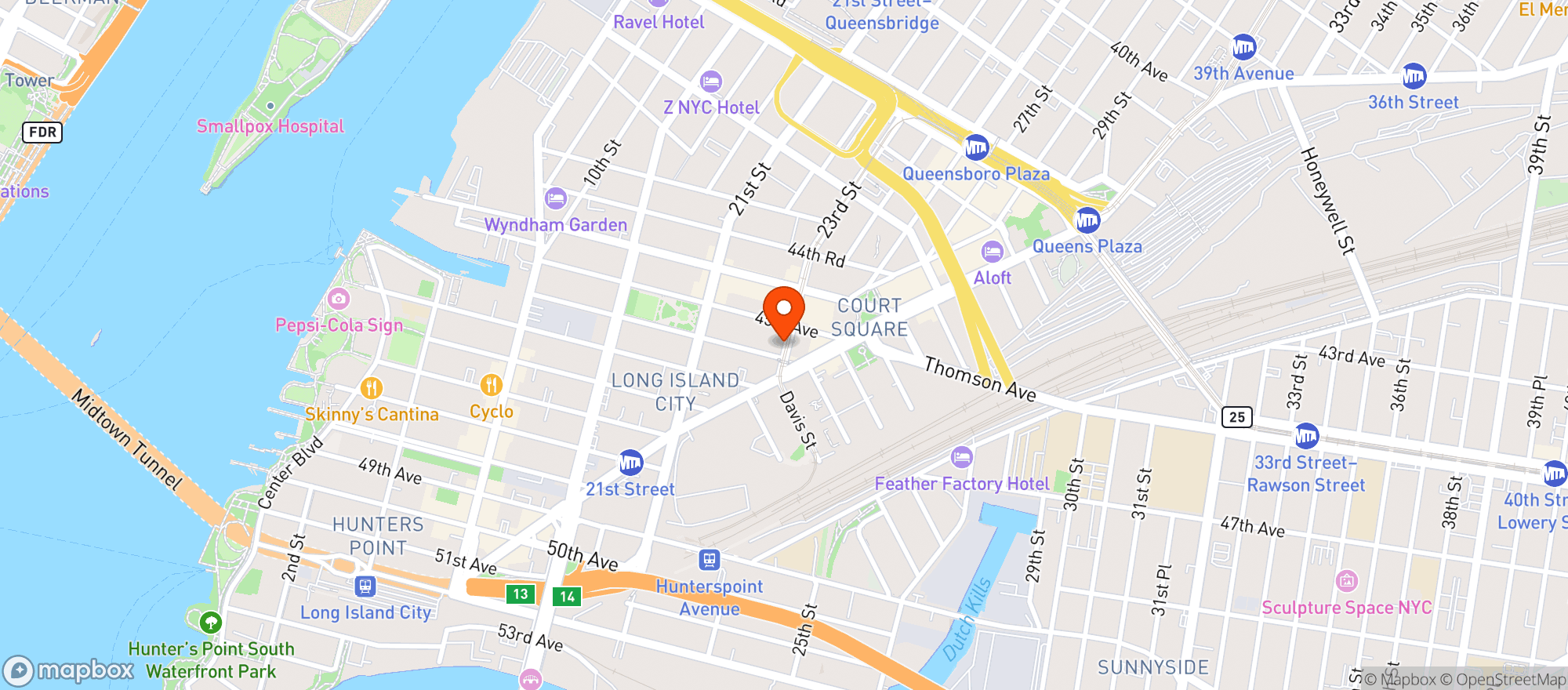 Map showing Quick Stop Deli & Convenience