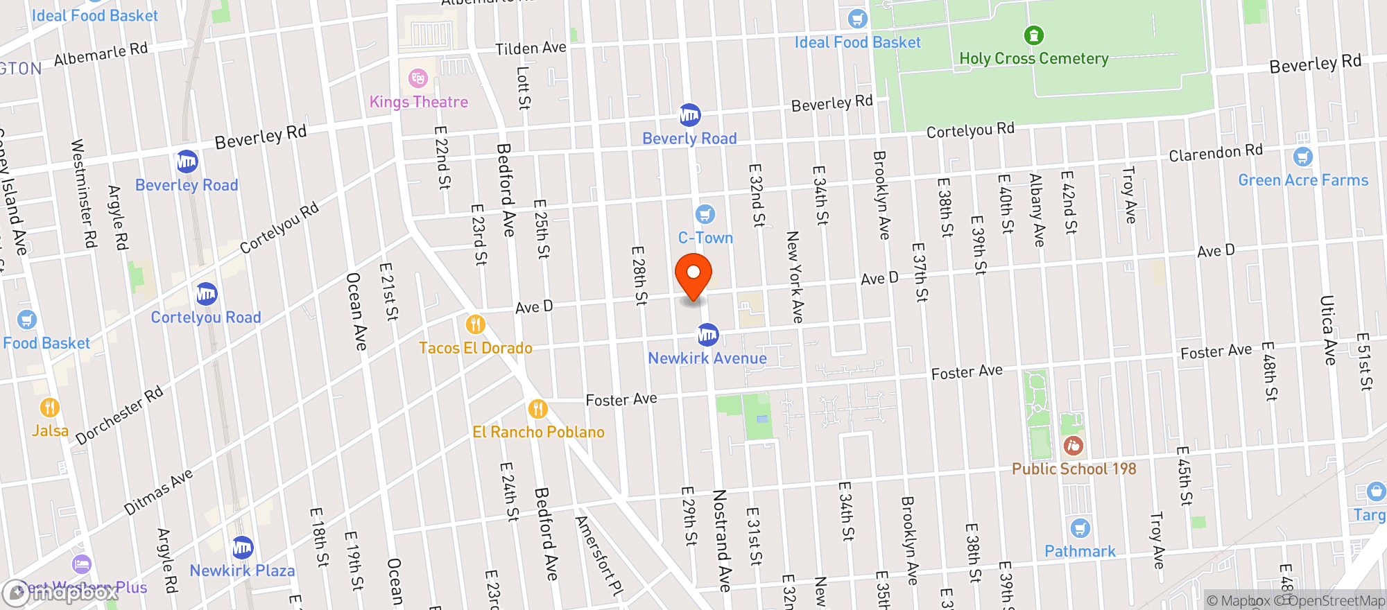 Map showing Nostrad Convenience