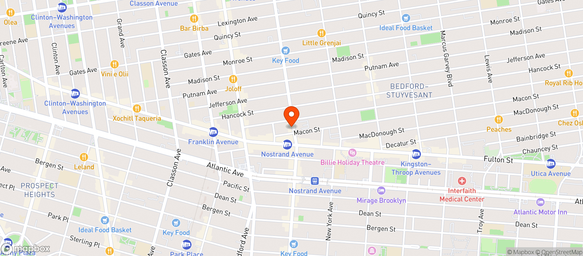 Map showing KOREAN BTS MARKET