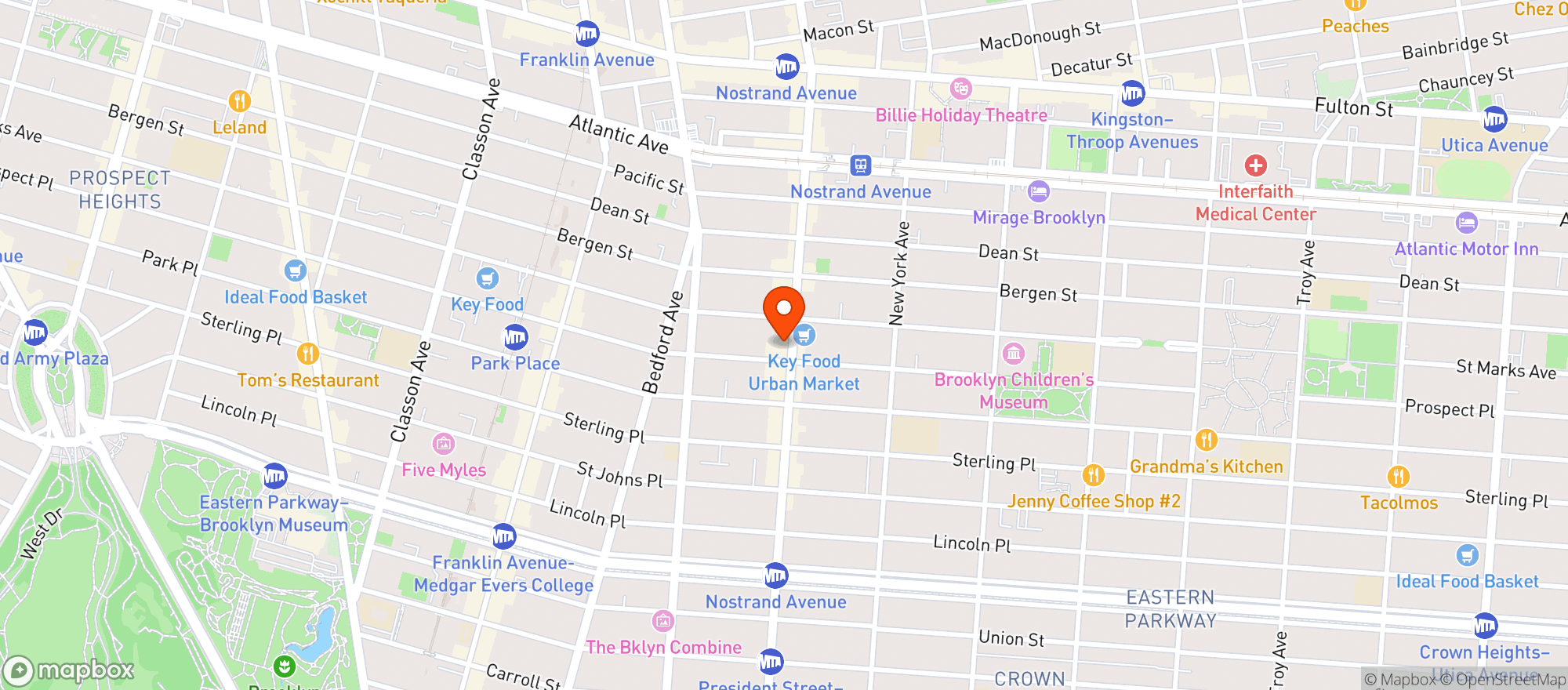 Map showing Uncle Rogers