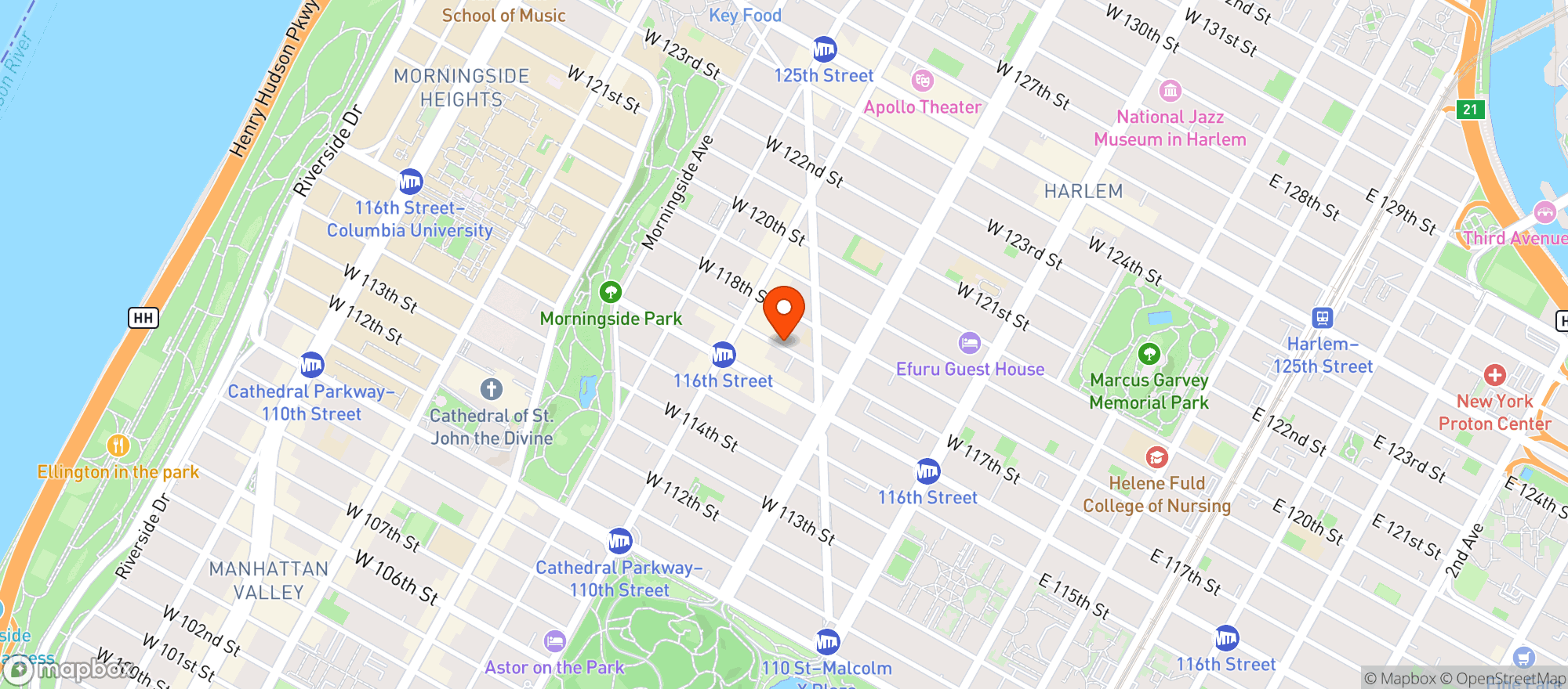 Map showing Duckbowie, LLC Dba Reverence