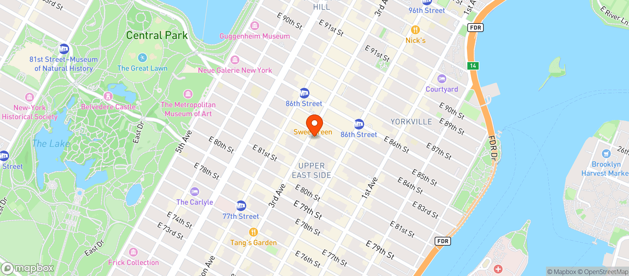 Map showing VINTAGE GRAPE WiNE & SPIRITS