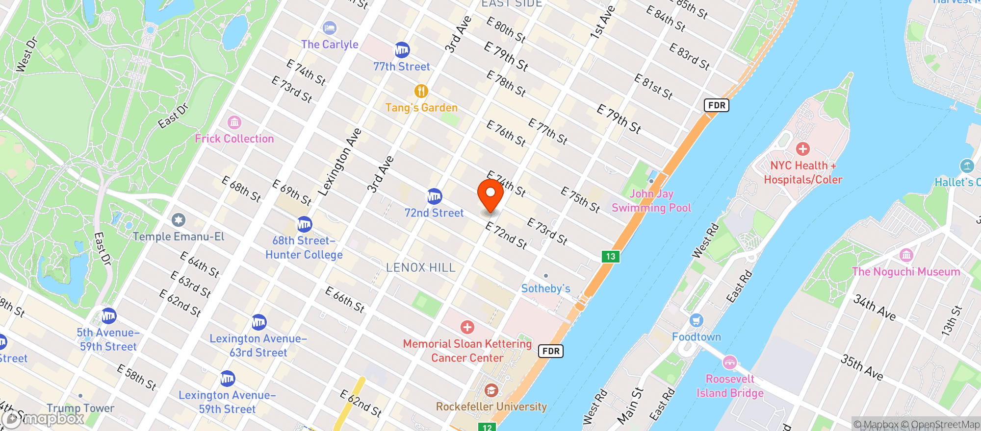 Map showing A MATTER OF HEALTH